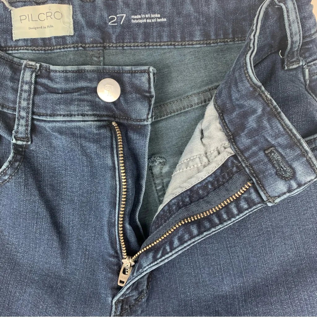 Pilcro size 27 slim fit Medium Wash Denim Jeans - Image 3