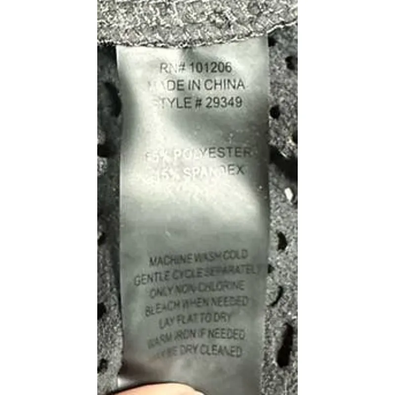 Soft Surroundings Women's Black Sleeveless Laser Cut Draped Open‎ Long Vest L - Image 6