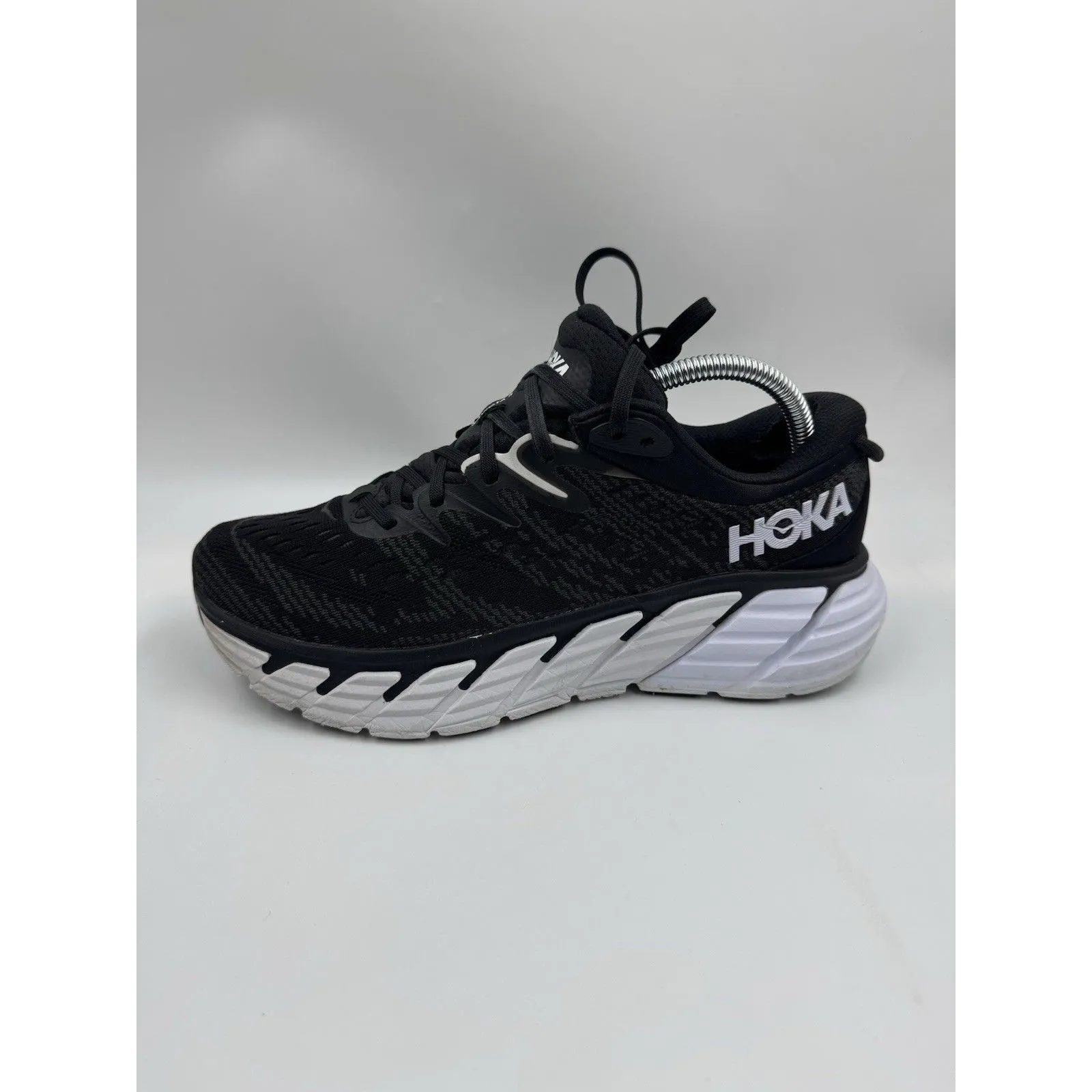 Hoka One One Gaviota 4 Women’s Running Shoes Walking Athletic Size 9B Black - Image 15