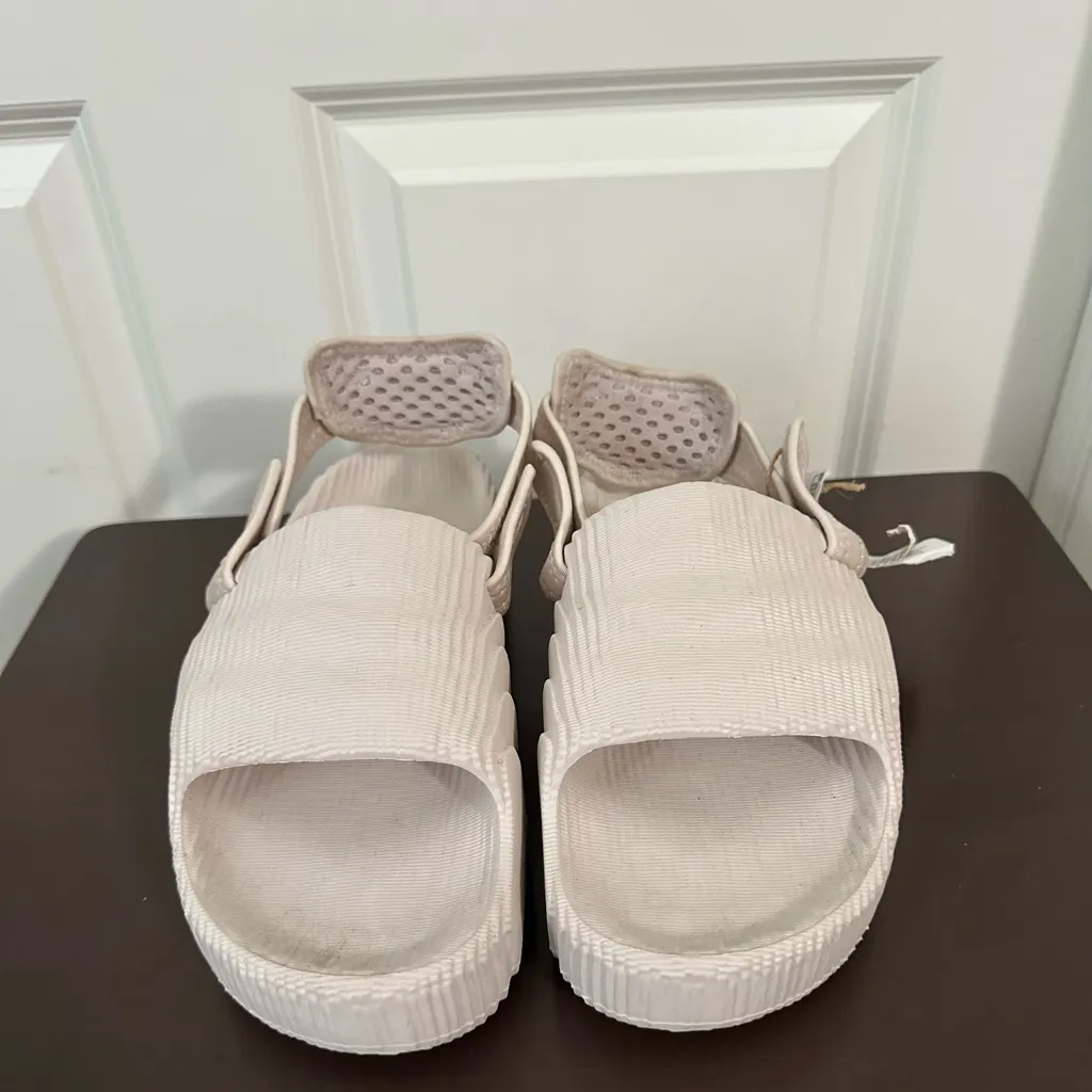 Adidas Adilette 22 XLG Slides Size 10 Shade Putty Mauve - Image 3