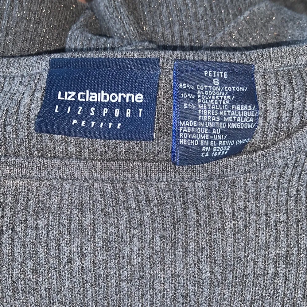 Liz Claiborne sparkly sweater - Image 3