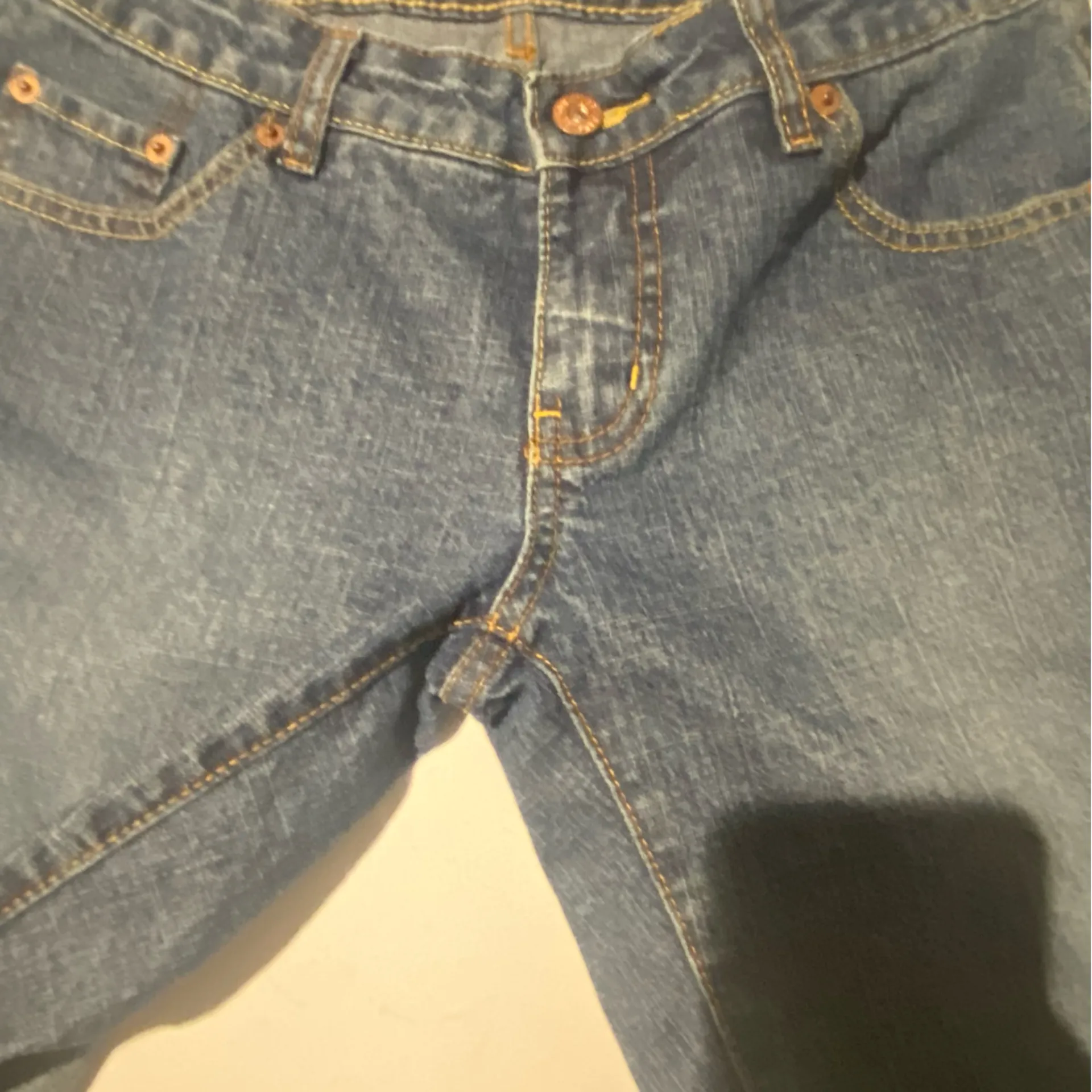 Pepe London Size 3 Crop Jeans Made In Jordan Retail $109.00 Sku A7 - Image 5