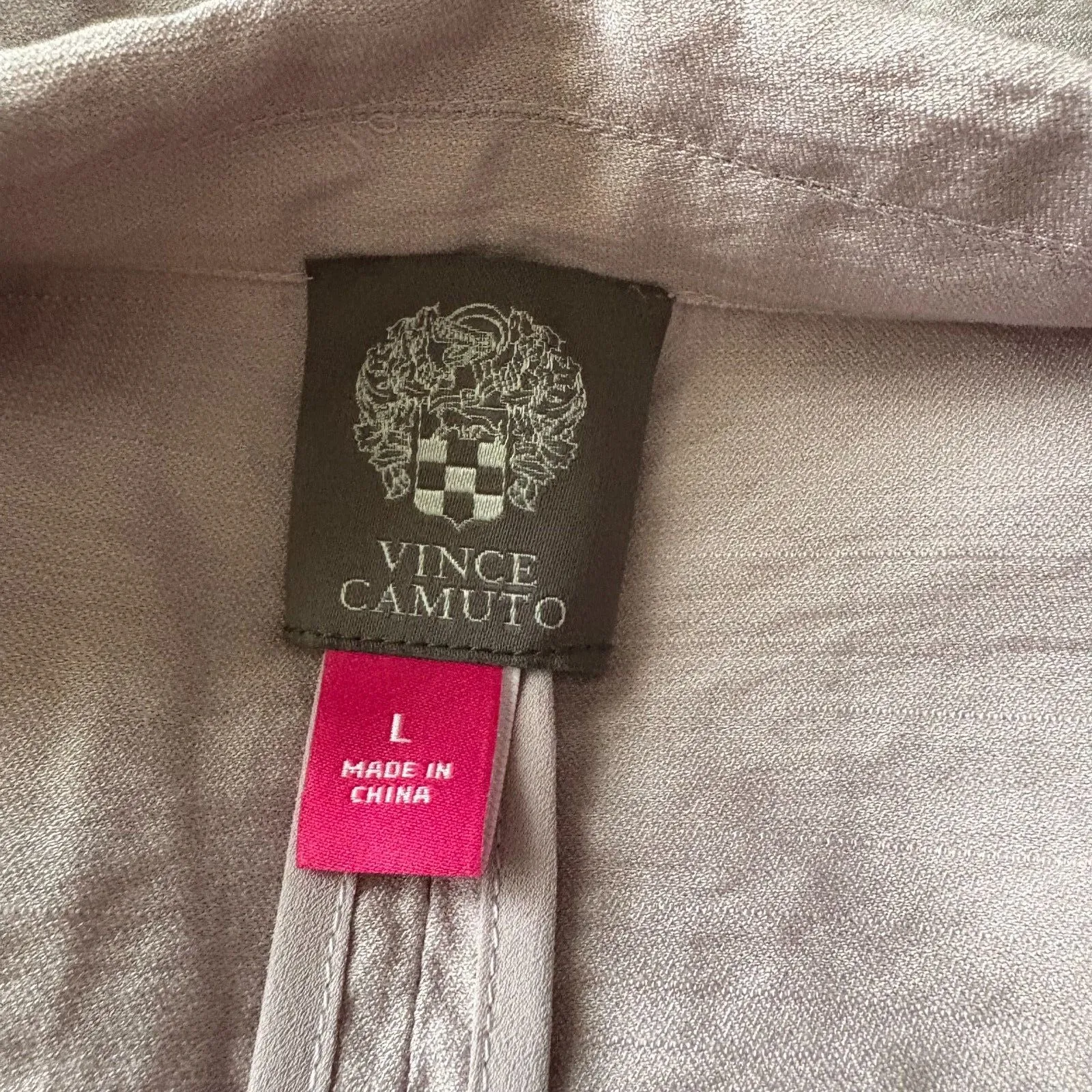 NWT Vince‎ Camuto Tie Front Blazer Pastel Lavender Business Casual Size Large - Image 3