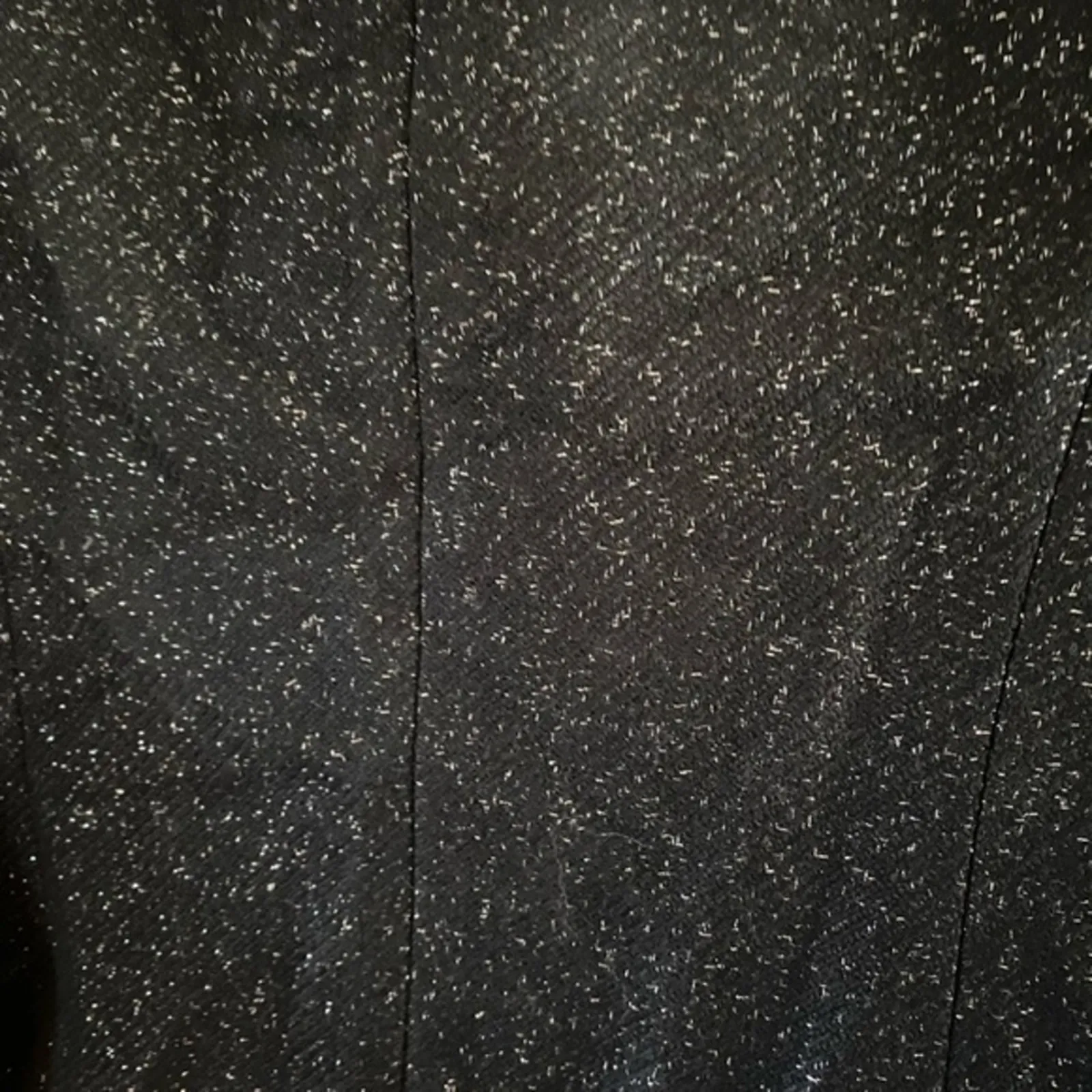 Halogen‎ Black Metallic Jacket Size Small - Image 4