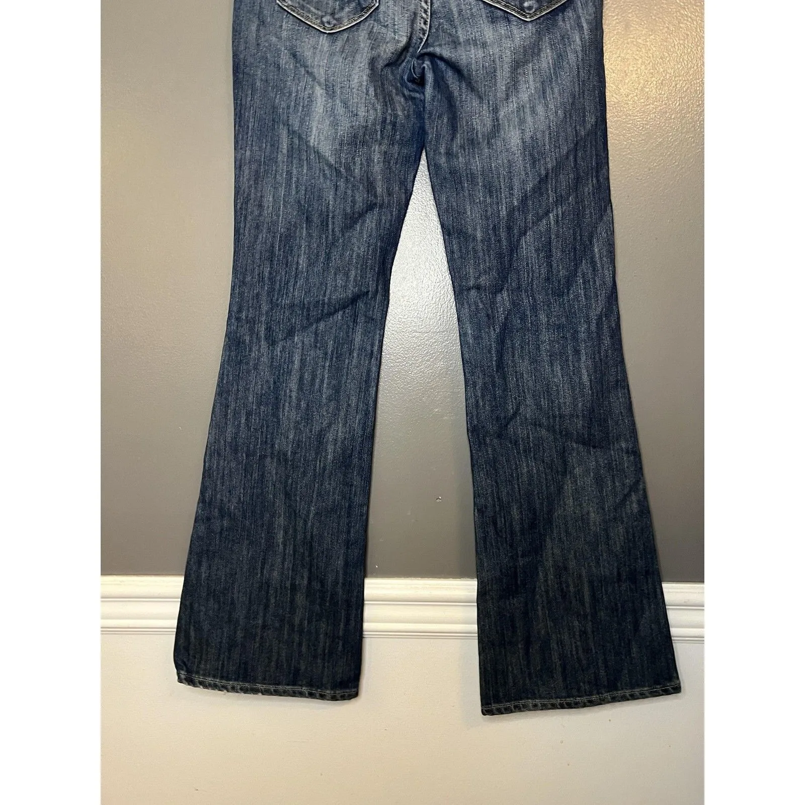 Paige Jeans Womens 26 Petite Blue Hollywood Hills Bootcut Premium Denim - Image 6