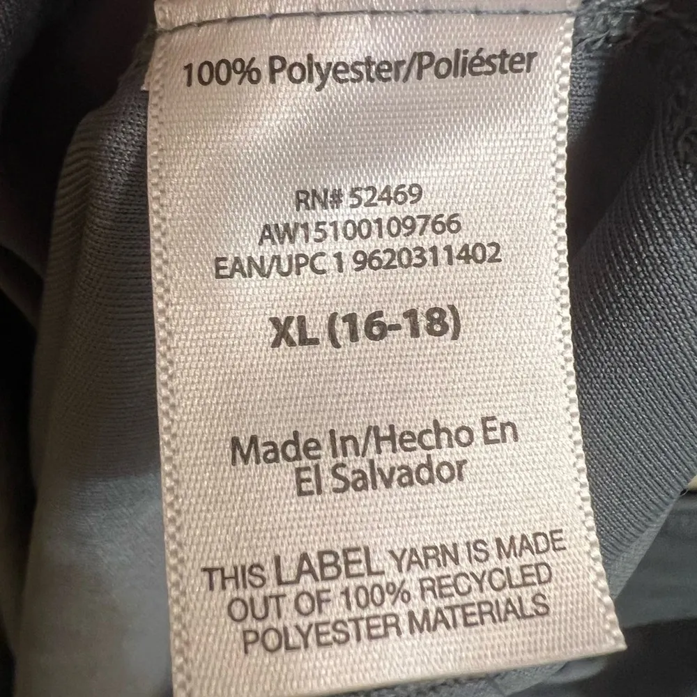 Athletic Works Women's Core Blue Grey Active V-Neck T-Shirt - size XL - Image 6