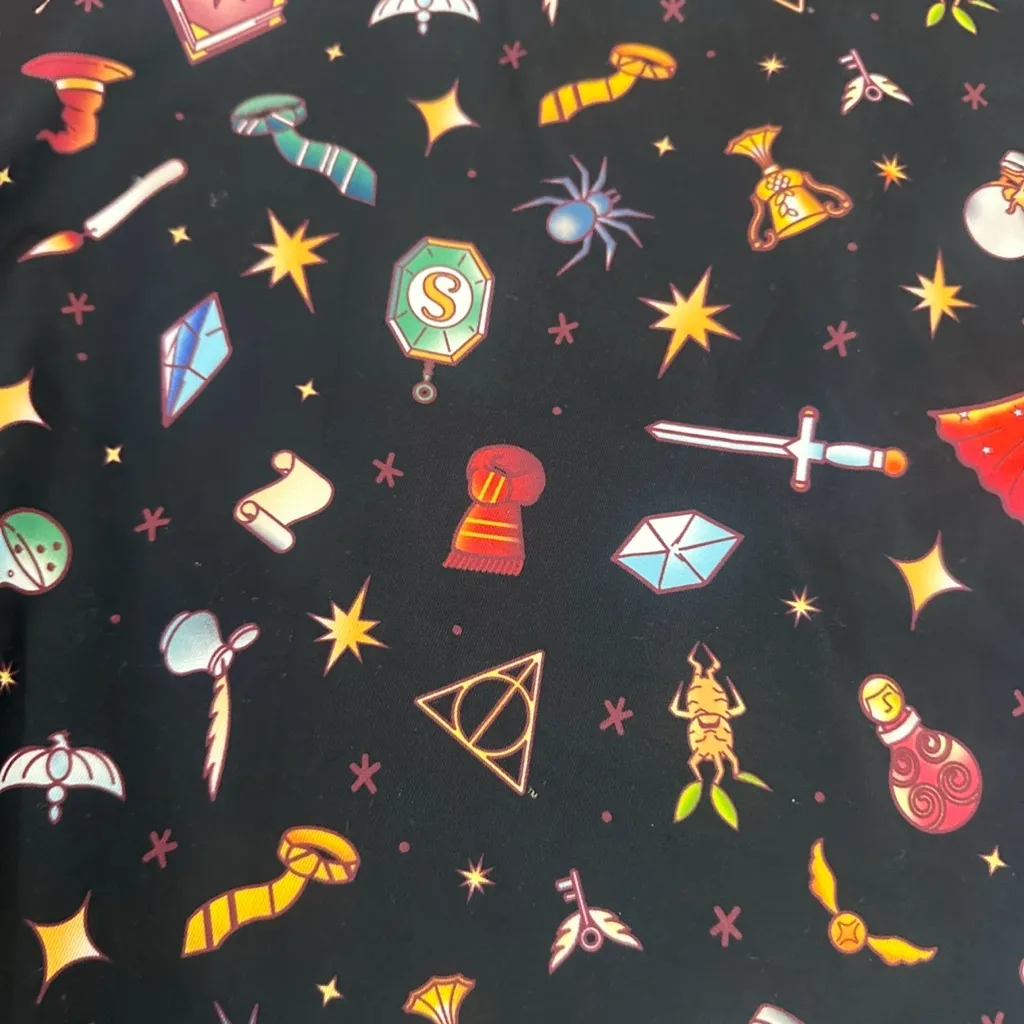 Harry Potter AOP Skater Skirt POCKETS Large Fandom Fashion Witchcore Geek - Image 2