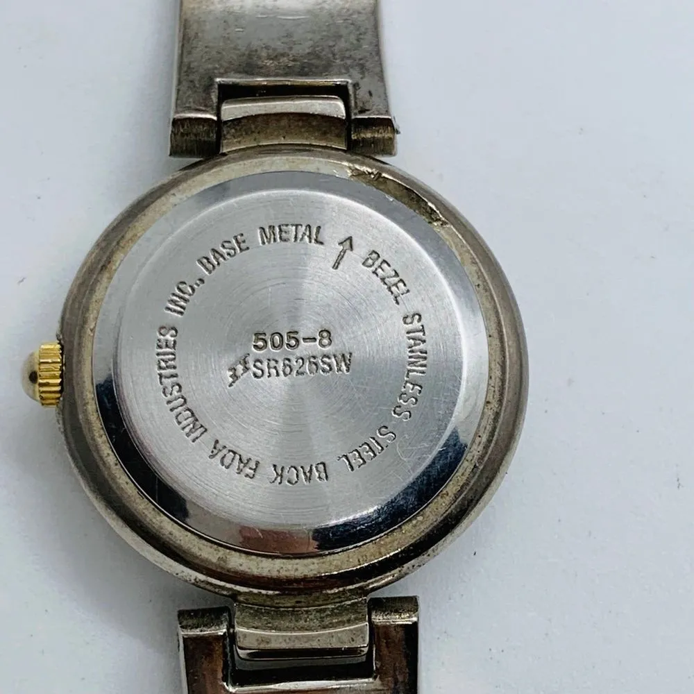 Jaclyn Smith women white dial 25mm 7” fresh battery - Image 6