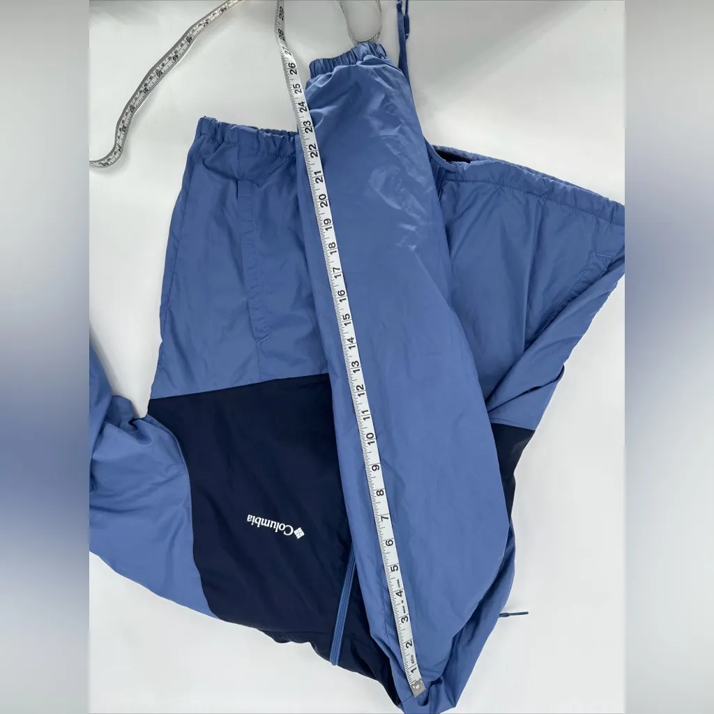 Columbia Women’s May Valley Lined Windbreaker XL2473 Navy & Light‎ Blue Sz Small - Image 14