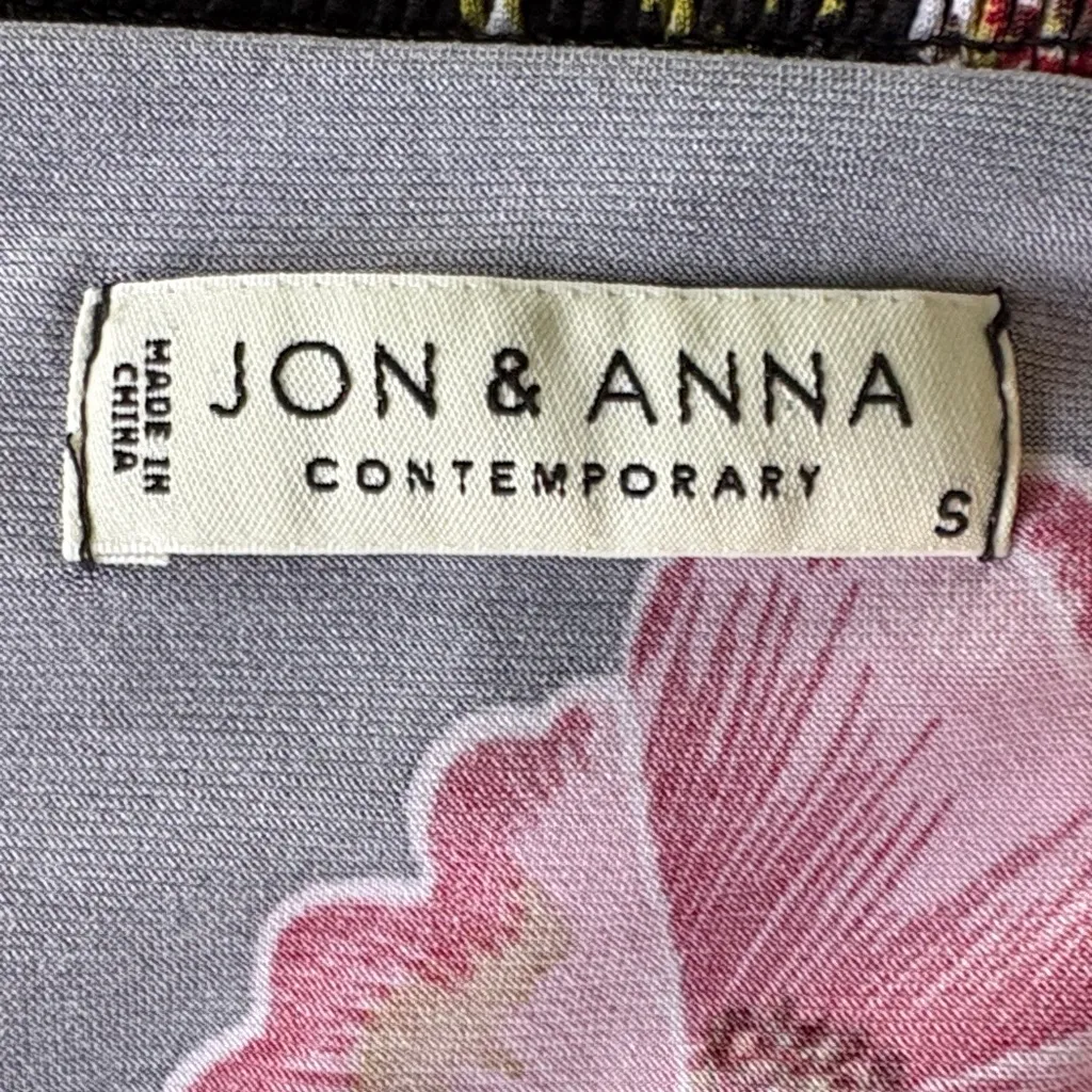 Jon & Anna cold shoulder Blouse with black Floral Pattern - Image 10