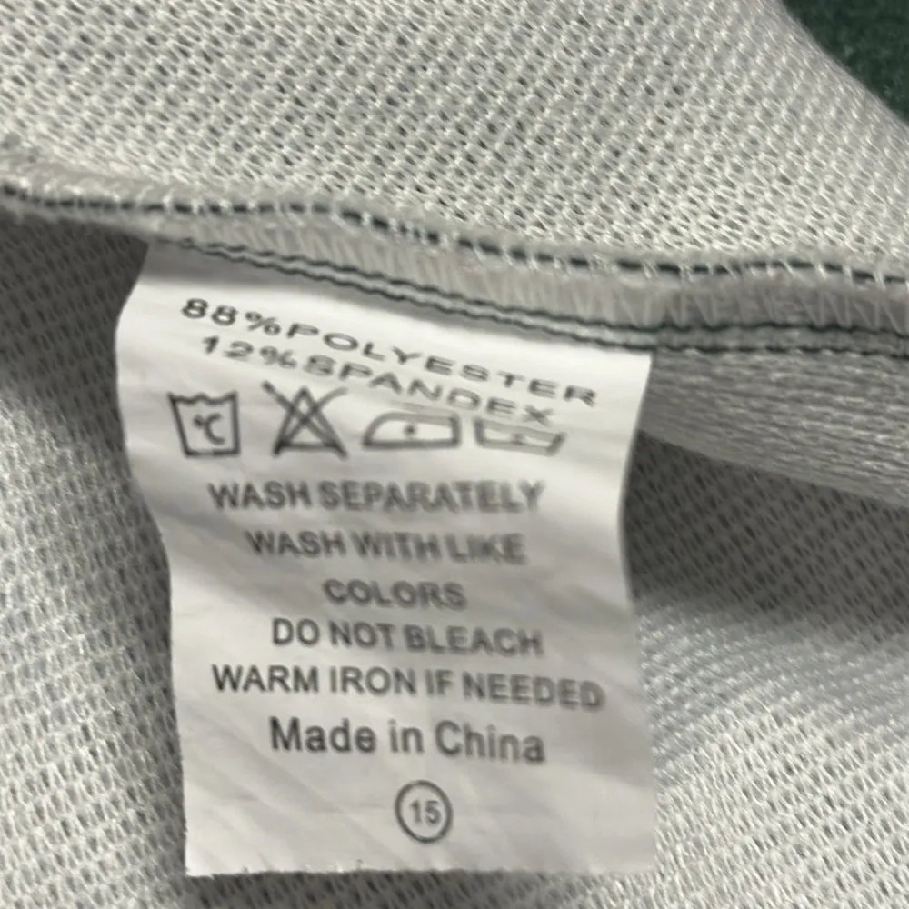 Green Pink Floral Button Up Collared Mid Length Coat Not Lined Plus Size 2X - Image 10