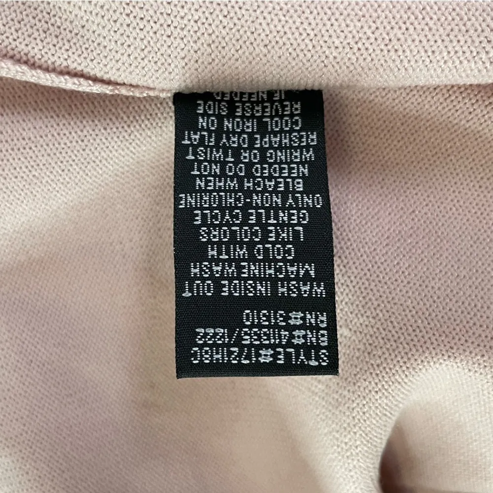 New The General Good Ruffle V-Neck Sleeveless Sweater Knit Top Rose Pink Size XL - Image 14