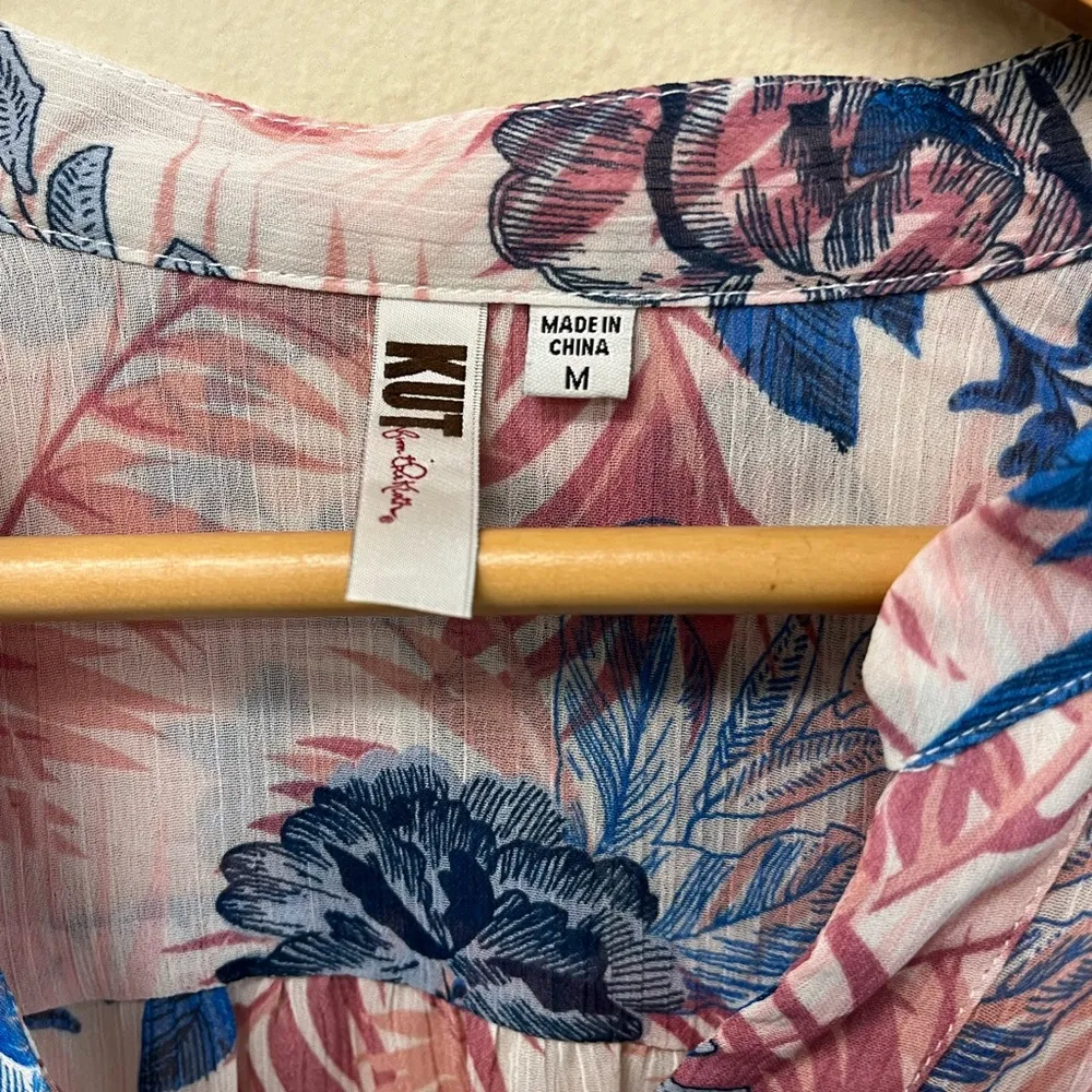 KUT from the Kloth floral blouse - Image 2