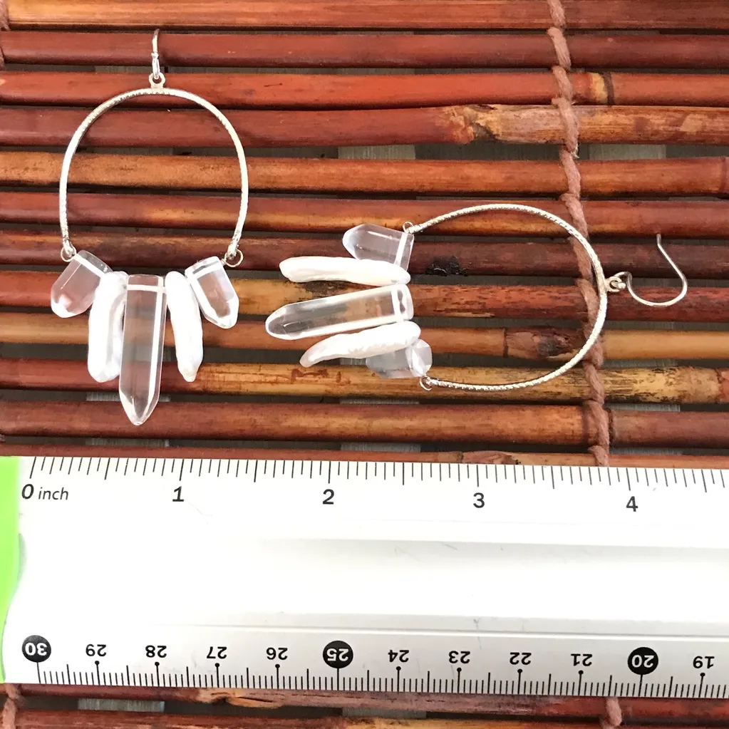 Silpada Sterling Silver Freshwater Pearl Large Drop Earrings - Image 4