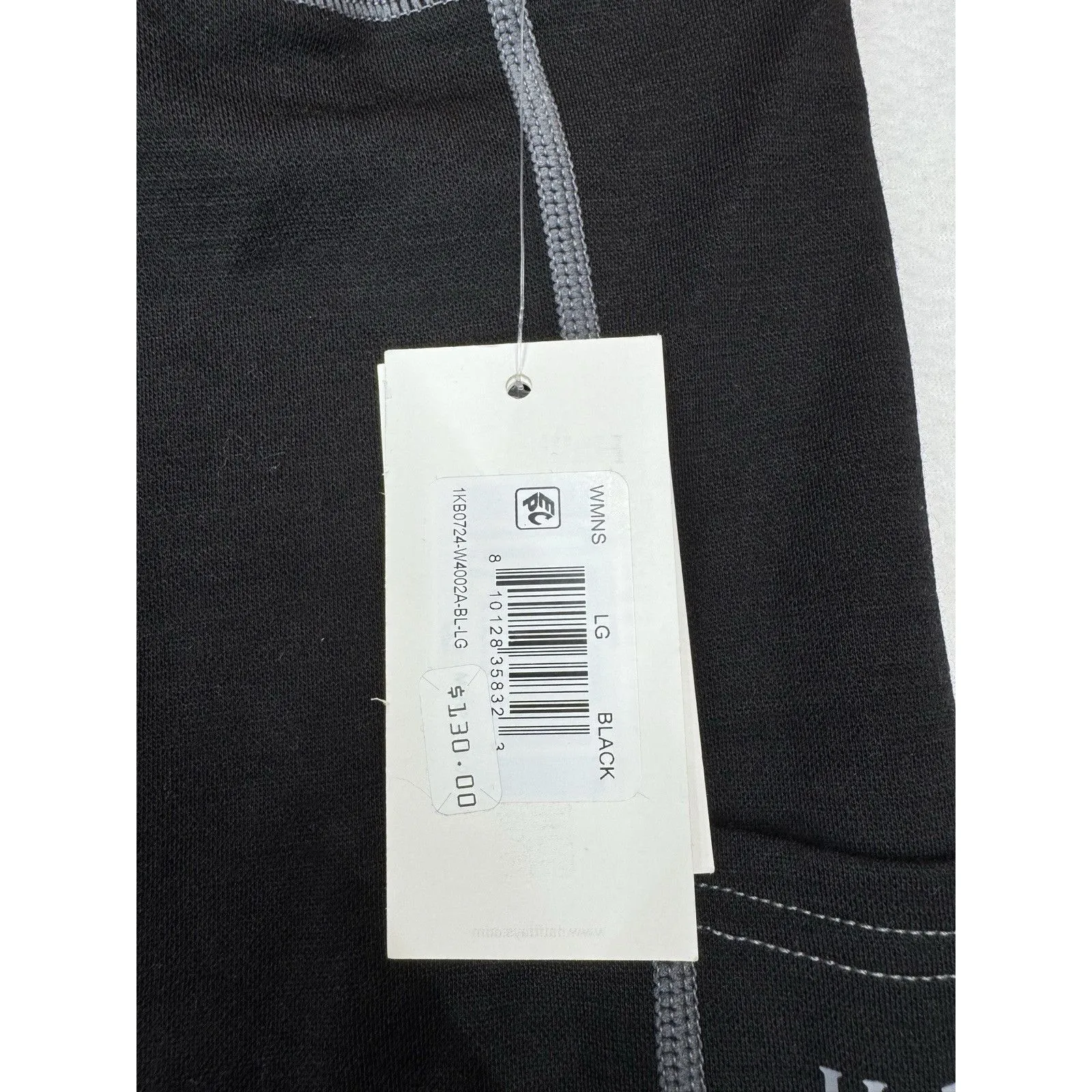 Halfdays Women’s Hallie Merino Wool BaseLayer Leggings Black NWT Large $130 MSRP - Image 4