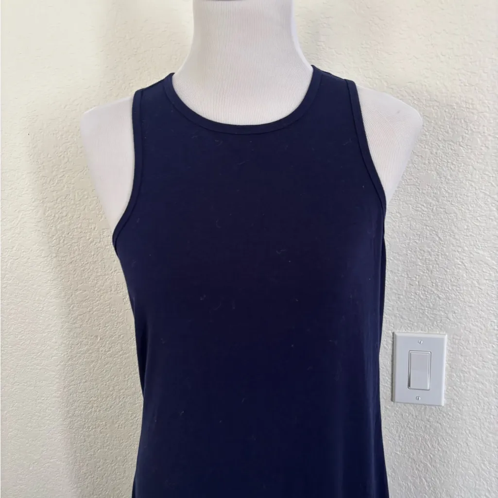 Forever 21 Blue Halter Sheath Midi Dress - Image 3