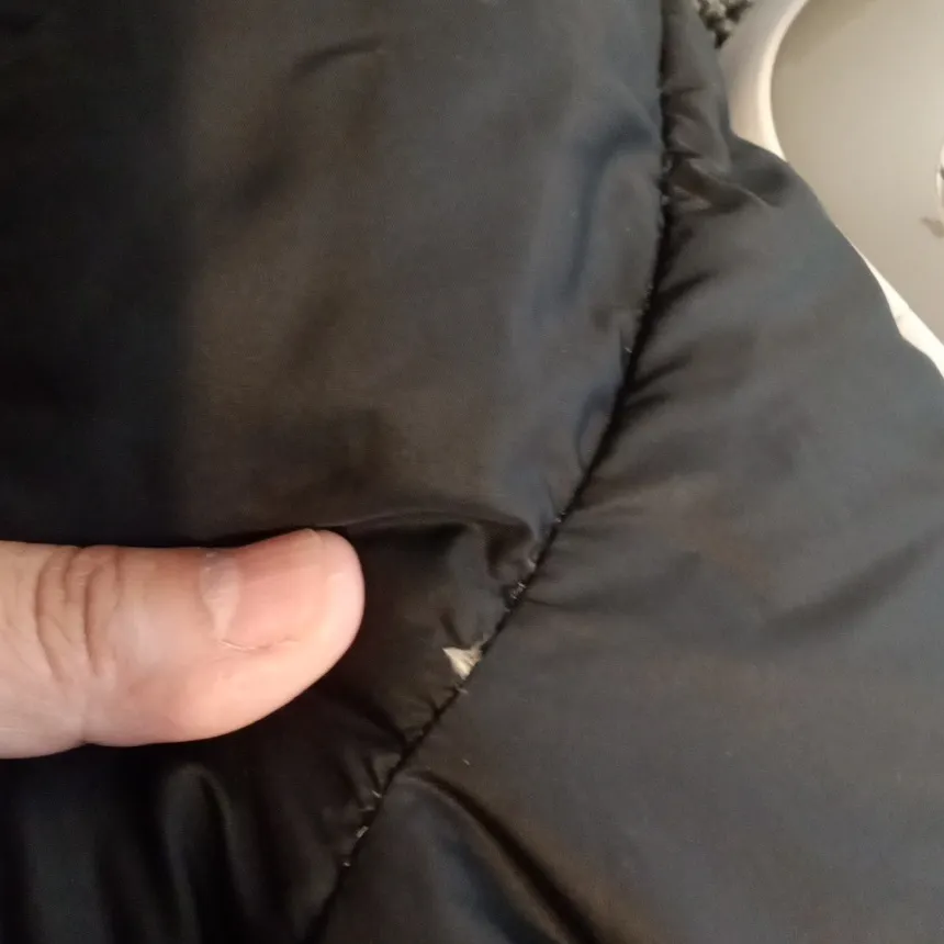 L.L. Bean Outdoors Minimum 75% Goose Down Winter Packable Vest Sz Medium Black - Image 8