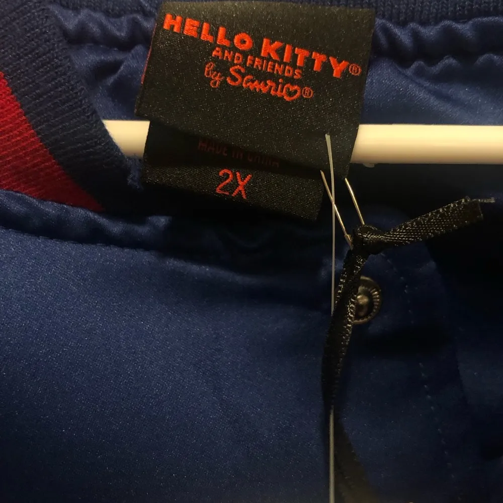 NEW  and Friends Blue Bomber Jacket Adult size XXL / 2XL - NWT - Image 6