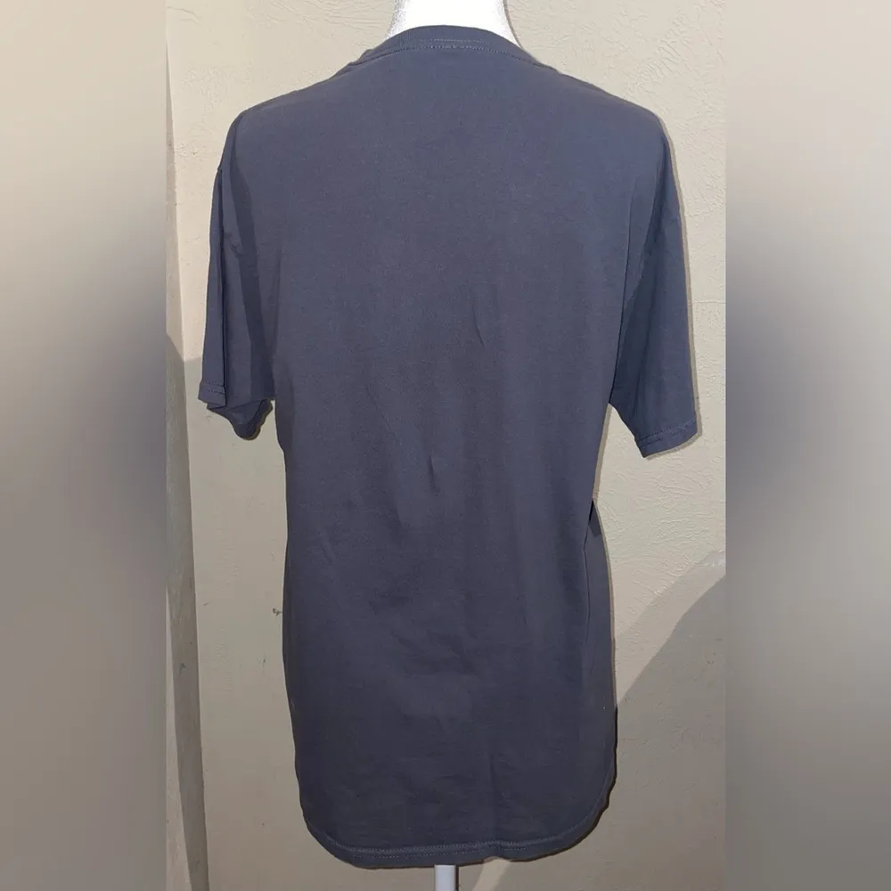 Wonder Woman Vintage Emblem Women’s Grey Graphic Tshirt Gray Size M - Image 4