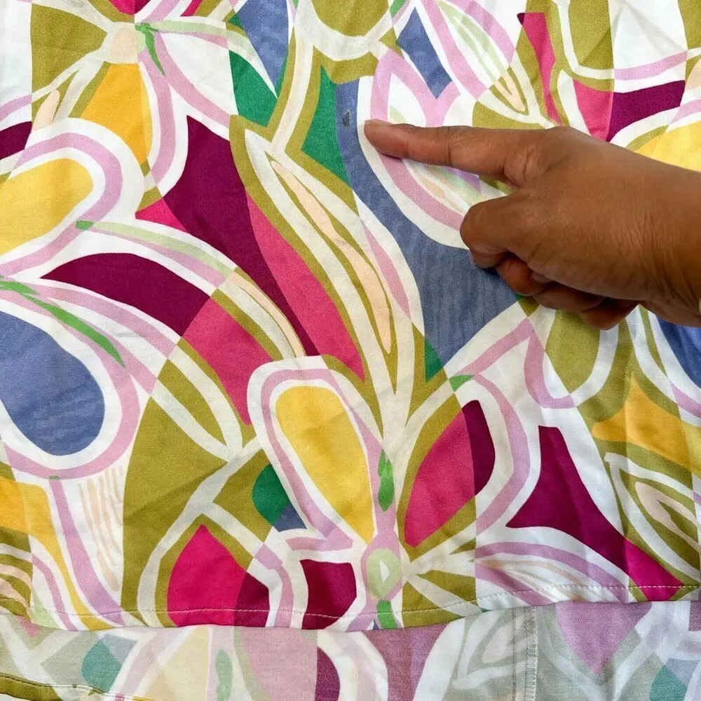 For Love And Lemons New Thora Midi Skirt Size Medium Daisy Floral Print - Image 5