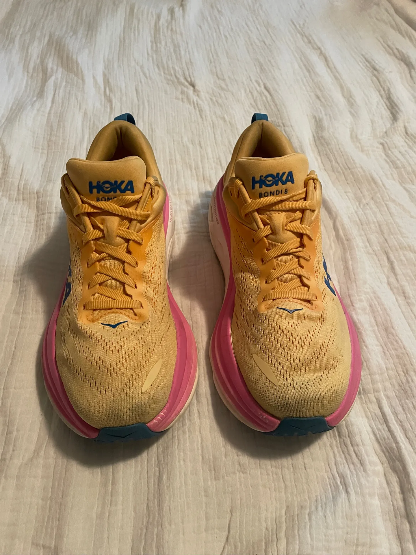Hoka Bondi 8 Orange/Pink - Image 3