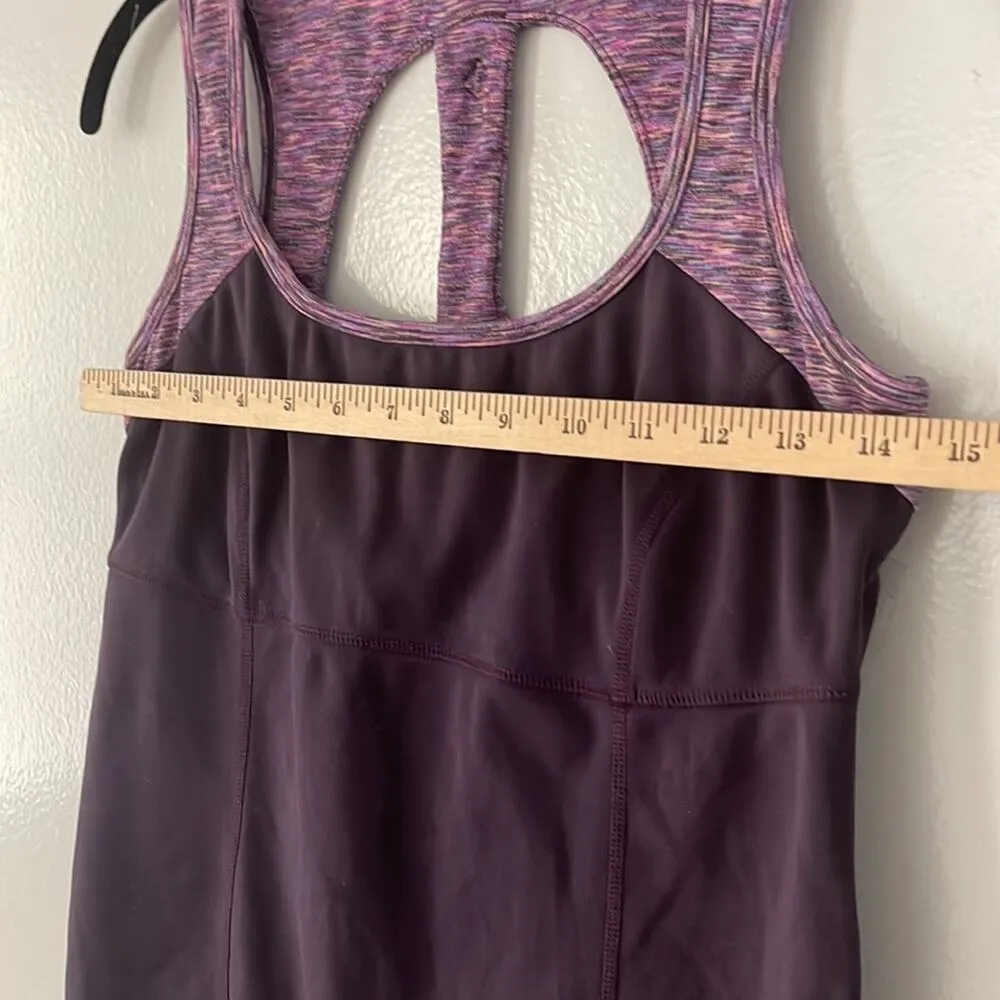 Prana Yoga Fitness Athletic Tank Color Purple Size M - Image 2