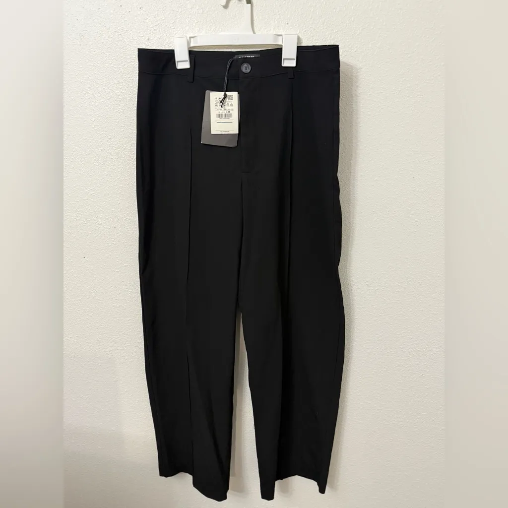 Pull&Bear Black Label Black Dress Pants XXL - Image 5