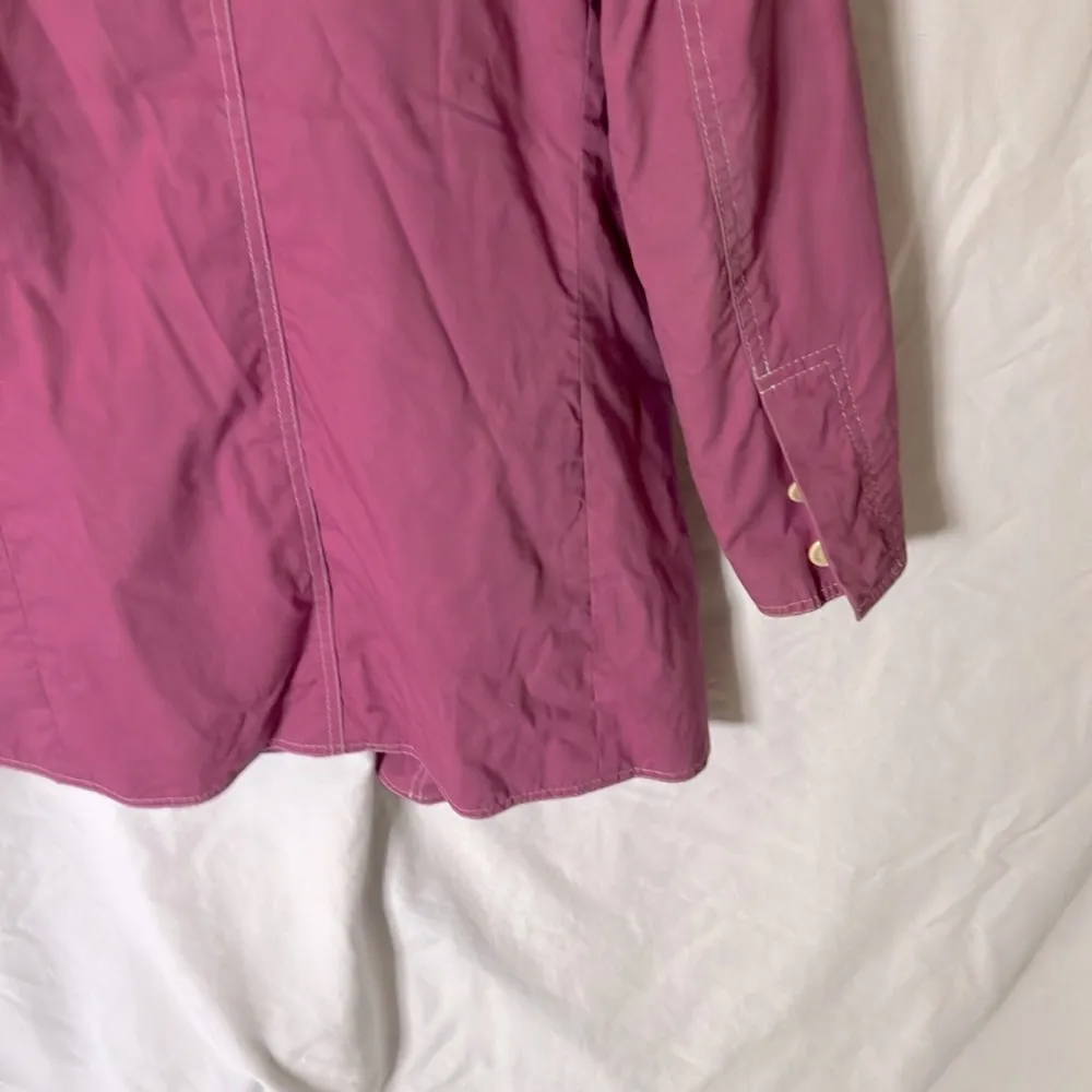 Coach: Light Purple Spring Jacket- 100% cotton- XS - Image 14