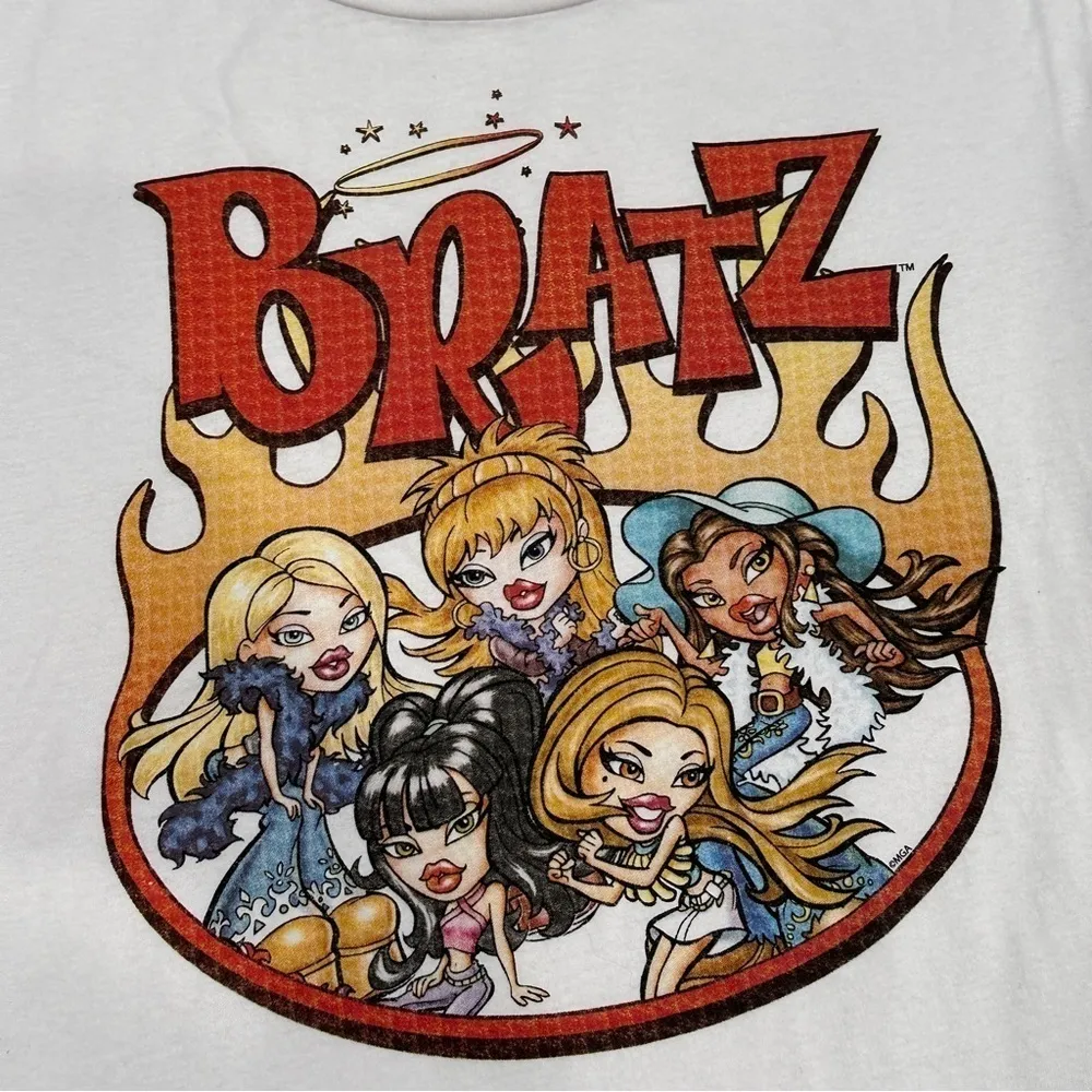 Bratz Girls White Multicolor Graphic T - Image 2