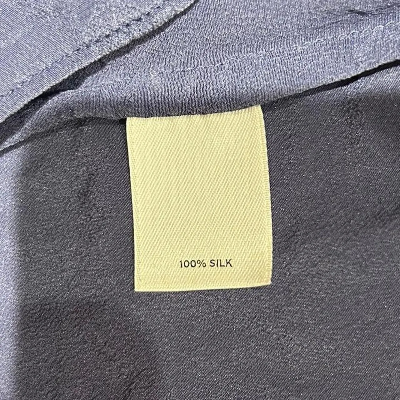 Halogen 100% Silk Ruffle V-Neck Sleeveless Top - Image 5