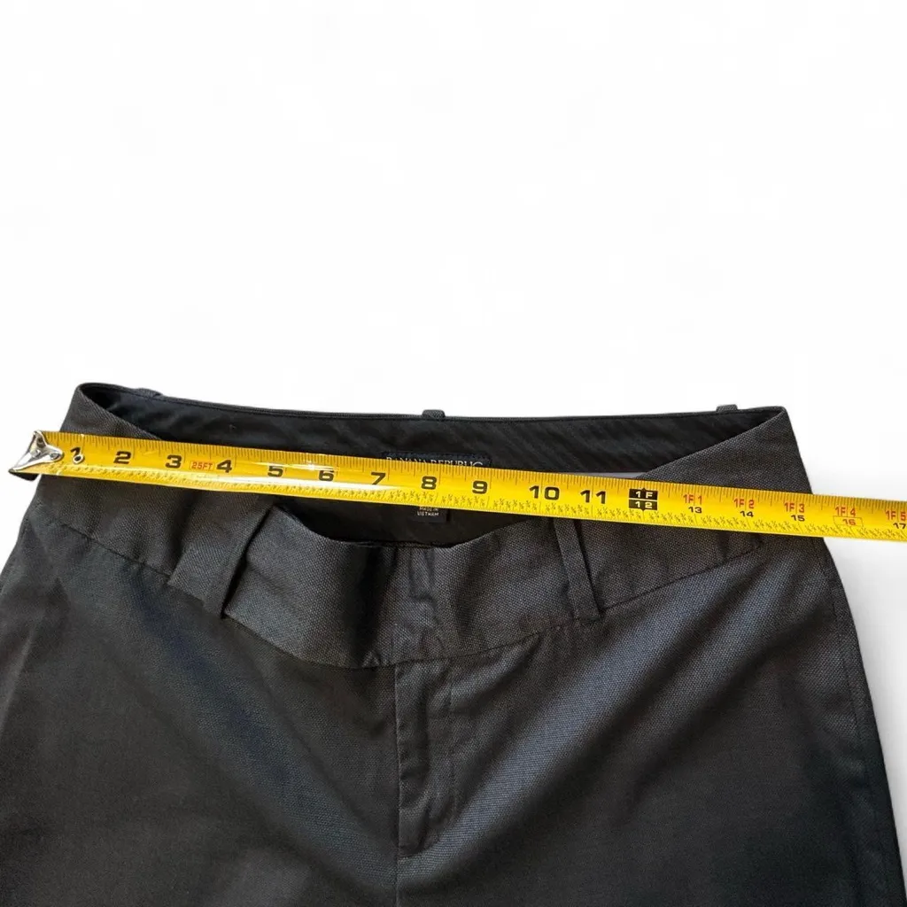 Banana Republic Martin Fit Women’s Pants Size 6 – Gray Wide Leg Dress Slacks - Image 5
