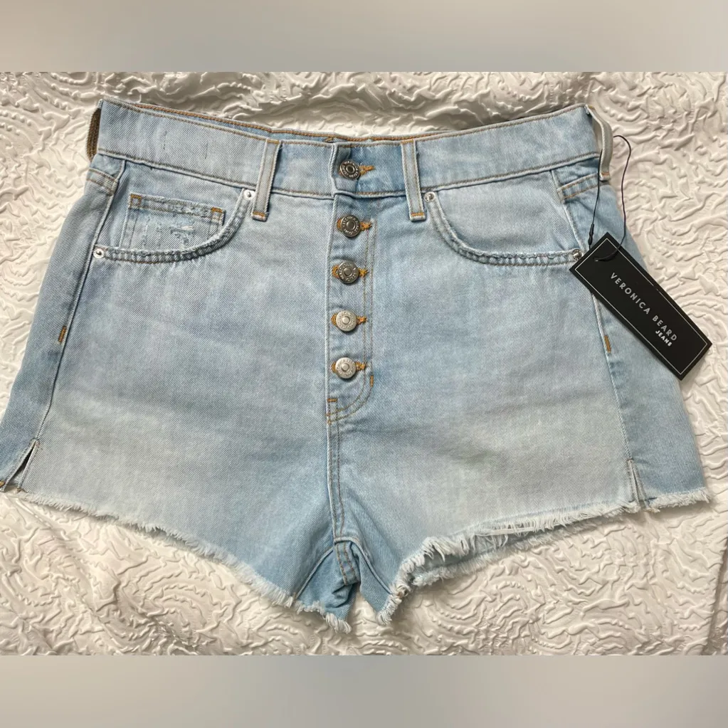 Veronica Beard - NWT | High-Rise Timmi Short | Made in LA | Sz 30/10 - Image 6