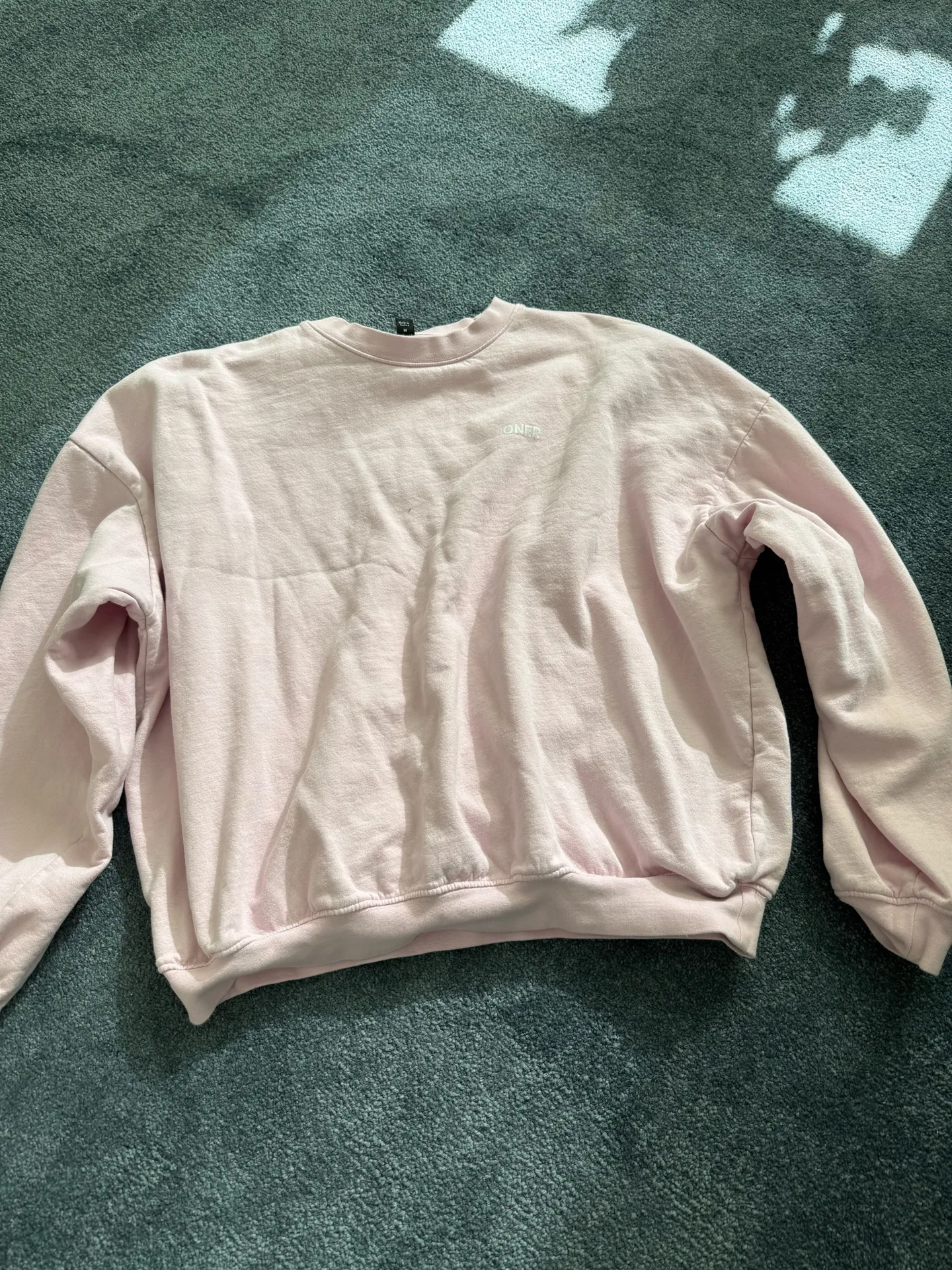 Oner Pink Crewneck Sweatshirt - Image 2