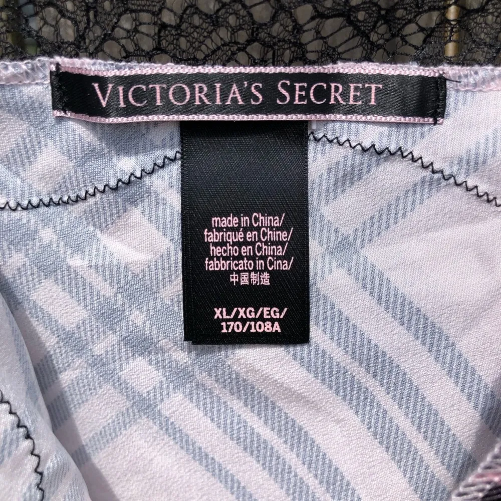 Victoria’s Secret Checkered Lingerie Top Women X Large - Image 3