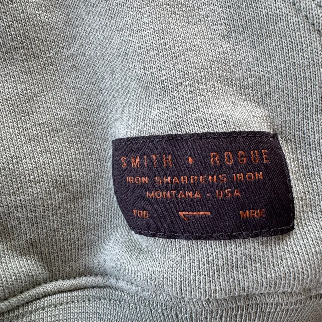 Smith + Rogue Green Women's Hoodie Size M - Image 4