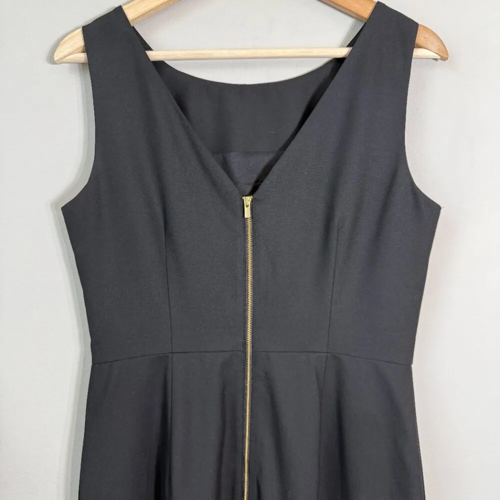 Banana Republic Sleeveless Sheath Dress Women's 6 Black Career Professional LBD - Image 9