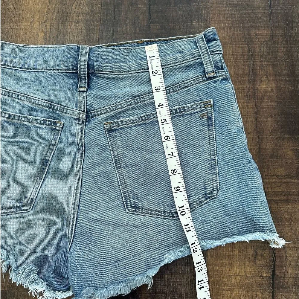 Madewell The Perfect Jean Shorts TENCEL™ Denim Edition Size 29 - Image 8