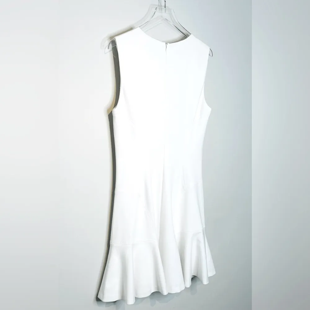 Diane Von Furstenberg White Sleeveless Dress - Image 7