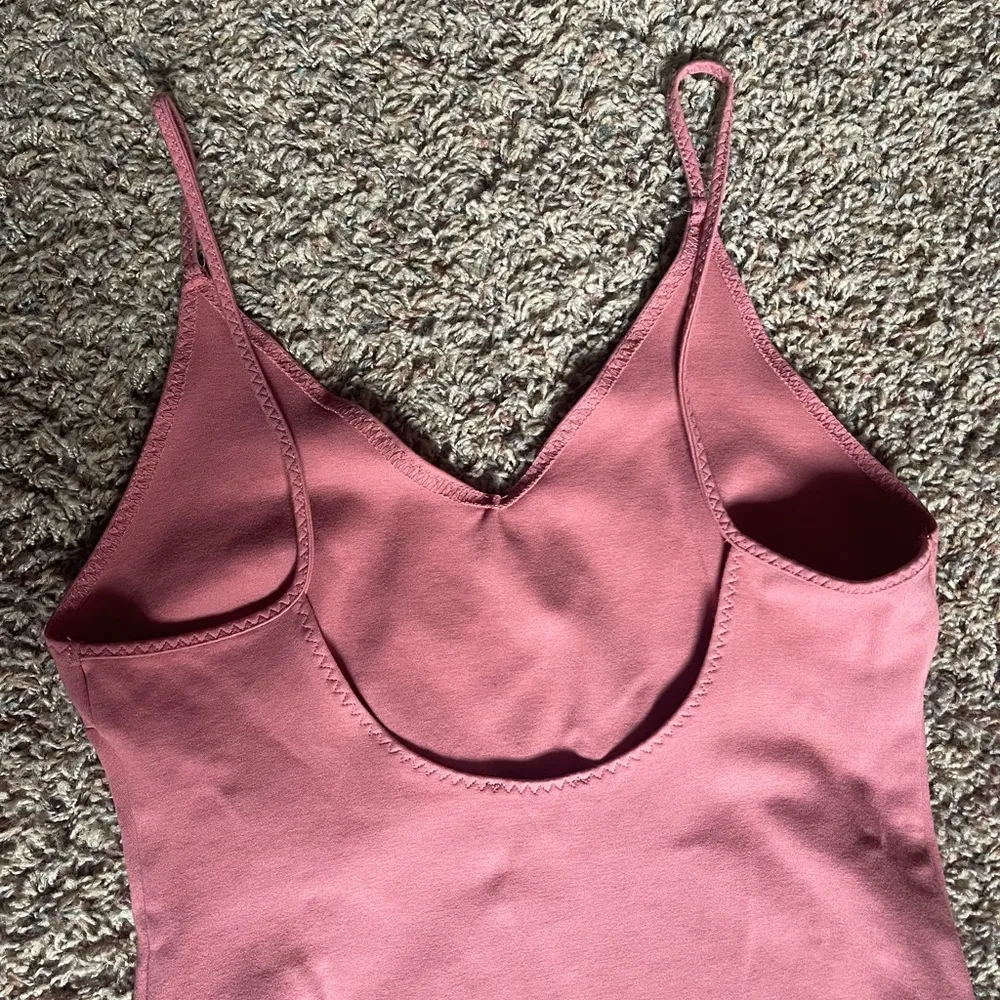 Backless Bodysuit w/ Button Closure - Size Medium - Image 4