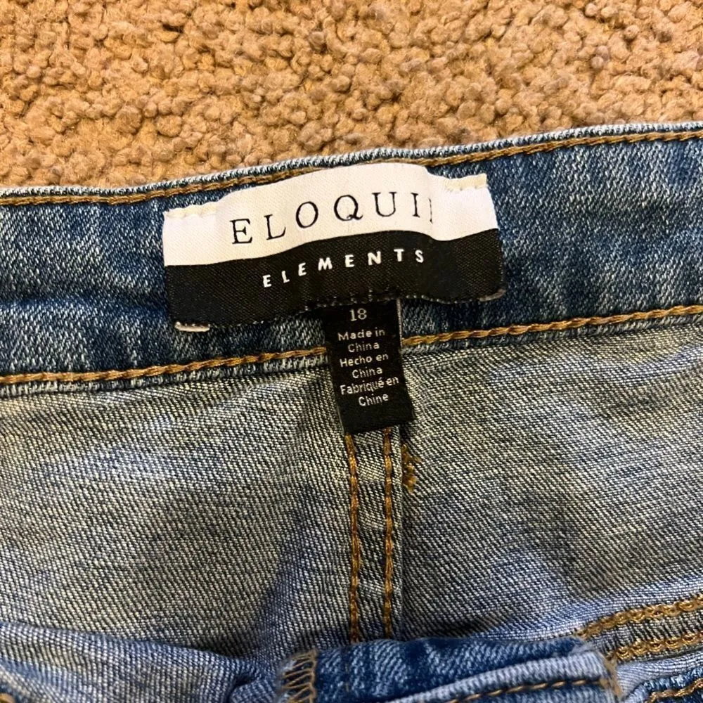 Eloquii distressed jeans 18 - Image 7