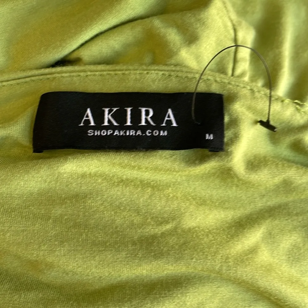 Akira Green Strapless Cutout Dress - Image 7