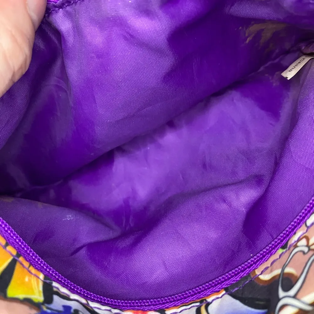 Ipsy Graffiti cosmetics bag multi colored (purple,yellow,pink,green,blue,orange) - Image 5