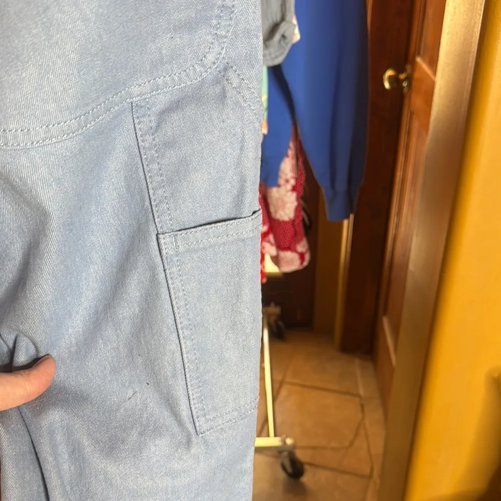 See by Chloé Carpenter Light Blue Jeans Size 6 - Image 9