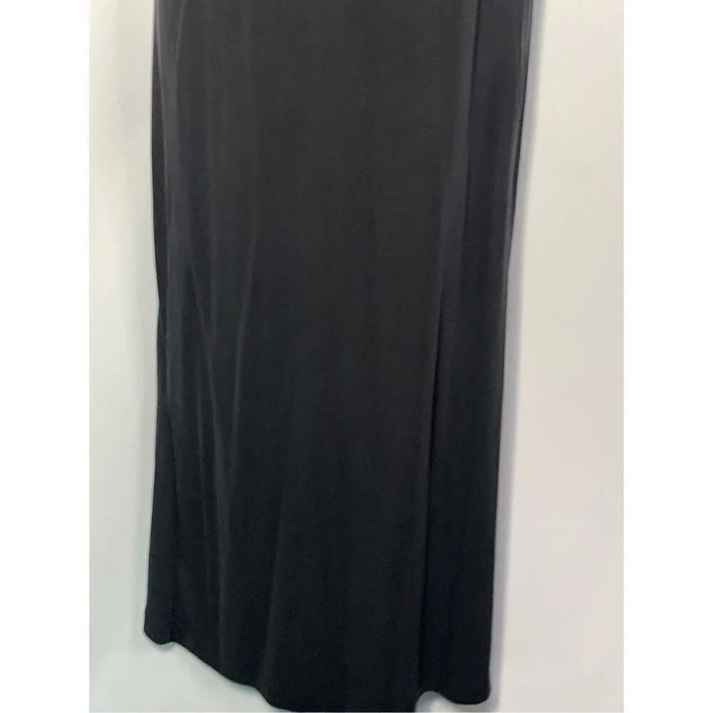 Zara Trafaluc Collection Women's Rayon Blend Sleeveless Midi Dress Black Medium - Image 5