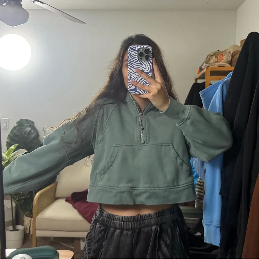 Lululemon Scuba Oversized Half-Zip Hoodie Size XS/S - Image 7