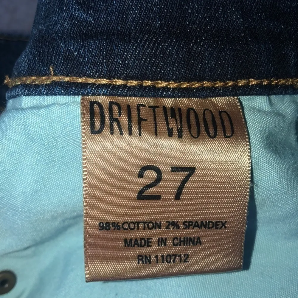 Driftwood Jackie Slit Knee Embroidered Skinny‎ Jean - Image 10