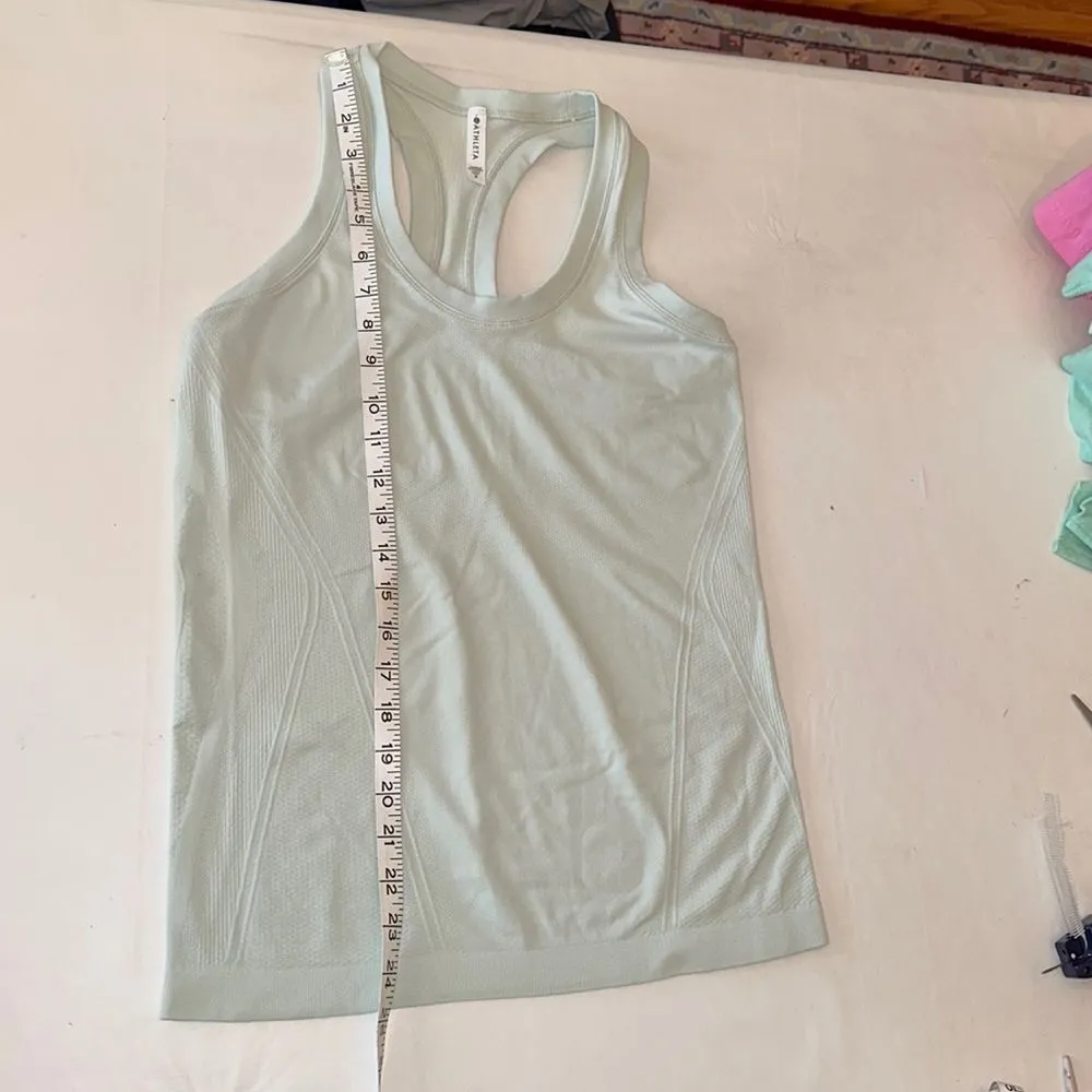 Athleta Racerback Sleeveless Tank with Stay Put Hem, Sz Small - Image 6
