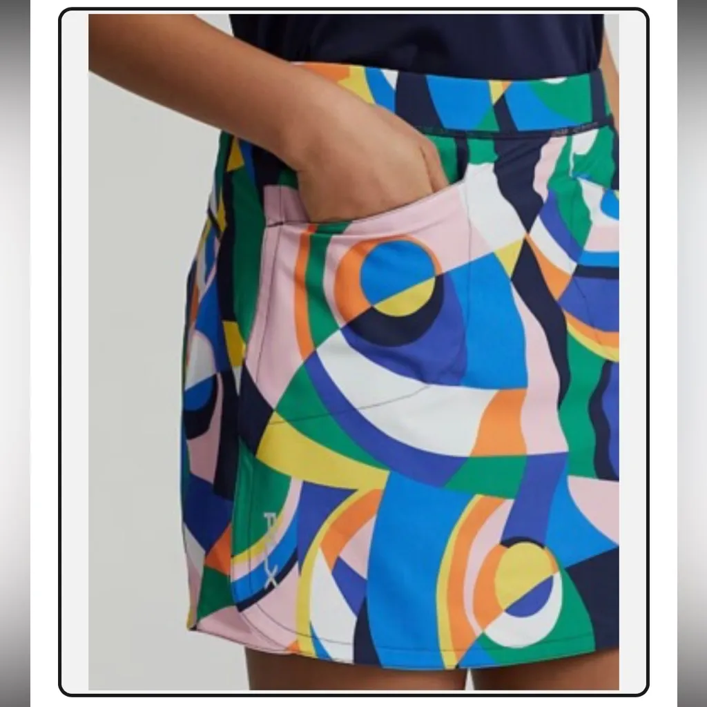 RLX RALPH LAUREN Aim Printed Riviera
Abstract Golf Skort. Size Small. - Image 3