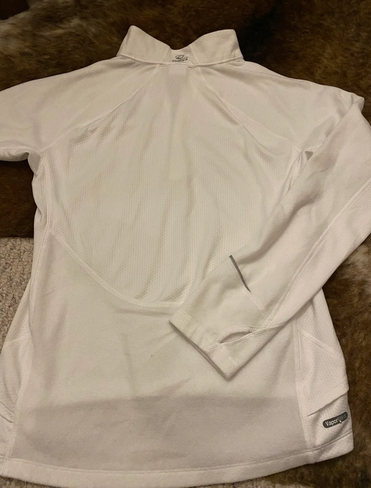 The North Face  White Half Zip - Image 2