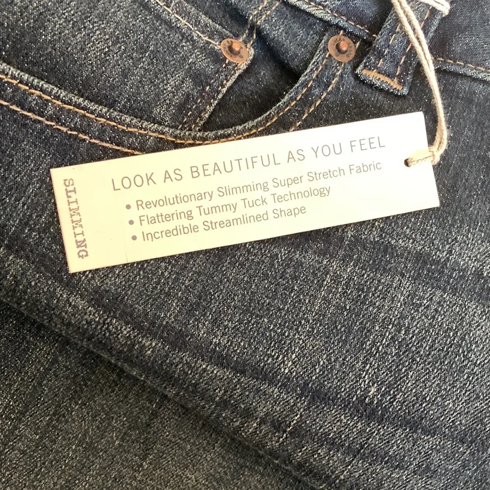 Size 16W Lucky Brand Emma Cropped Jean crop jeans high rise stretch BKE NWT 16 - Image 6